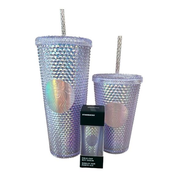 Starbucks🦄 Unicorn Studded Bundle Set 🦄 - Picture 1 of 4